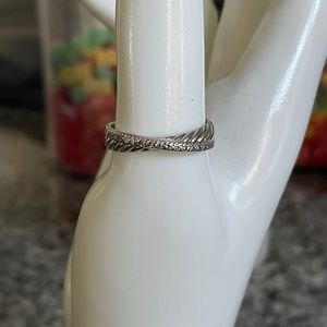 Diamond David Yurman Crossover Ring